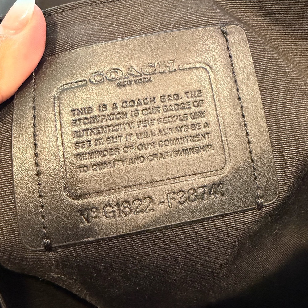 Coach Black Men's Messenger Bag - Picture 11 of 13